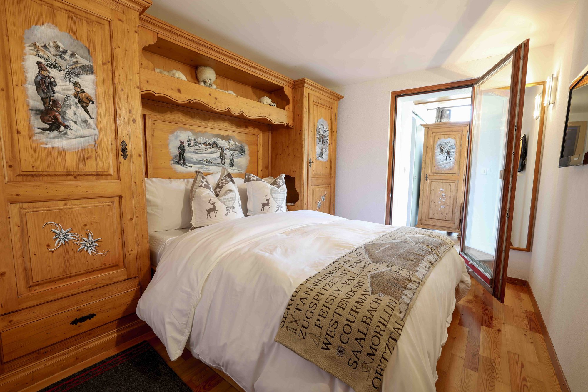 Hand-Painted Bedroom
